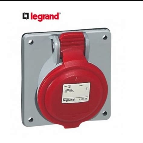 Jual New Legrand Panel Mounting Socket 5 Pin 3pne 32a 380415v Ip44
