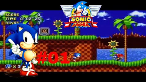 Início De Gameplay Sonic Mania Ep 01 Youtube