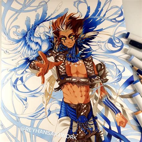 Horus was born to osiris and isis , the rulers of all egypt. I finally finished this drawing some weeks ago 😍 this ...