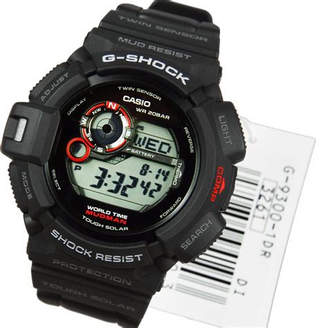 Relógio Casio G Shock G 9300 Mudman Solar Bússola Wr200 Mt R 85900