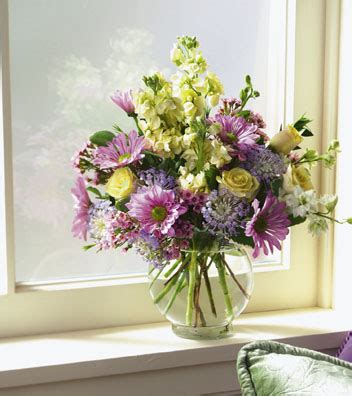 Brown's memorial funeral home, inc. Mixed Purple Flower