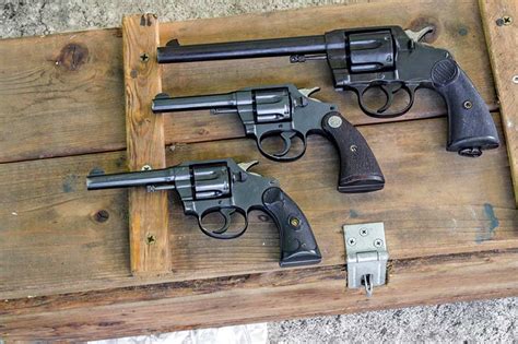 Rough History Reborn Colt New Service Revolvers American Handgunner
