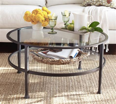 All of your guests will enjoy overlooking this lego's pegs while munching on some edible lego bricks. Tanner Round Coffee Table | Round glass coffee table ...