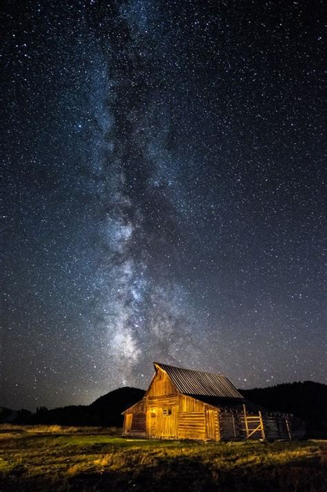 Milky Way In Grand Teton National Park Grand Teton National Park