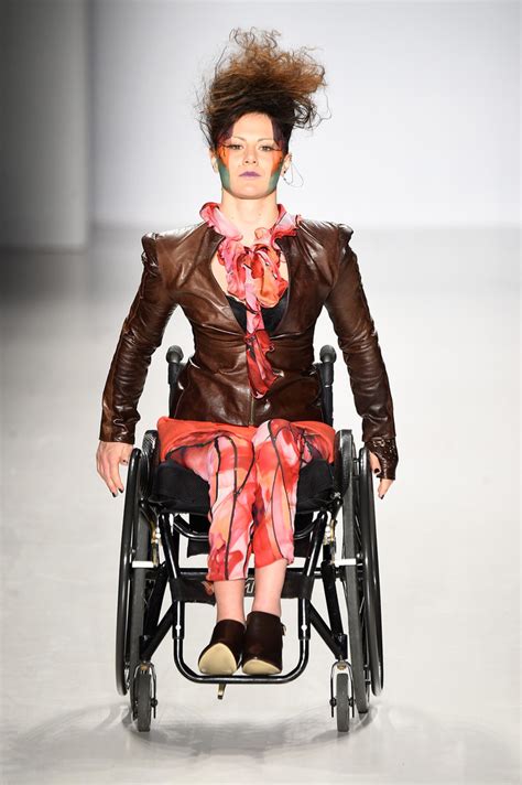 Models With Disabilities Work The Catwalk At New York Fashion Week Show