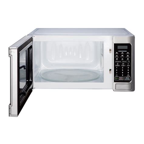 Lg 11 Cu Ft 1000 Watt Countertop Microwave Smooth White In The