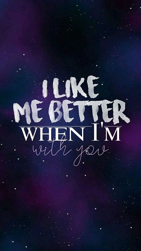I could put my phone down. i like me better by lauv •song lyrics | Song lyrics wallpaper