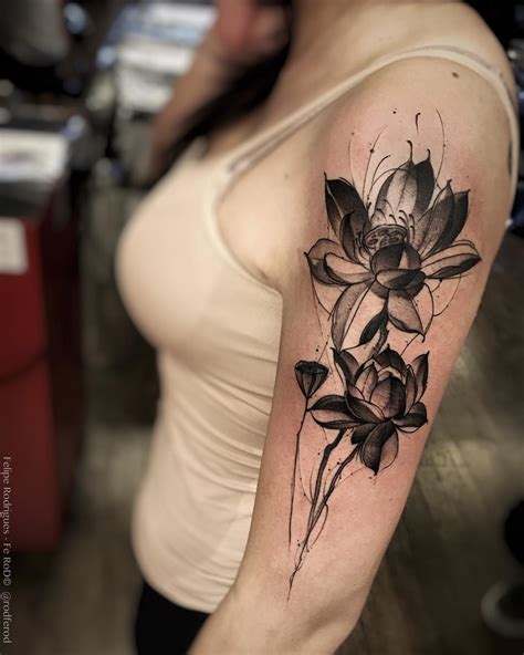 26 Lotus Flower Tattoo Designs Ideas Design Trends
