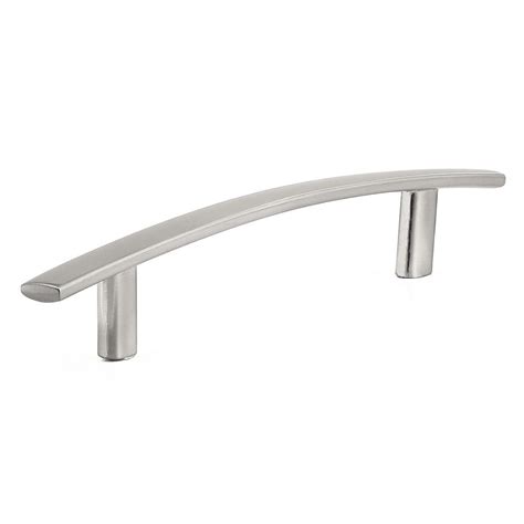 Knobs, pulls, and other handles are like jewelry for cabinets. Richelieu Hardware 5 in. Brushed Nickel Contemporary Pull ...