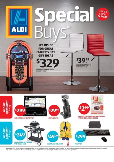 Choose the best father's day gifts to surprise your dad in australia. ALDI Special Buys Week 35 Fathers Day Gifts 2015