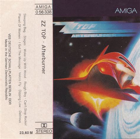 Zz Top Afterburner 1988 Cassette Discogs