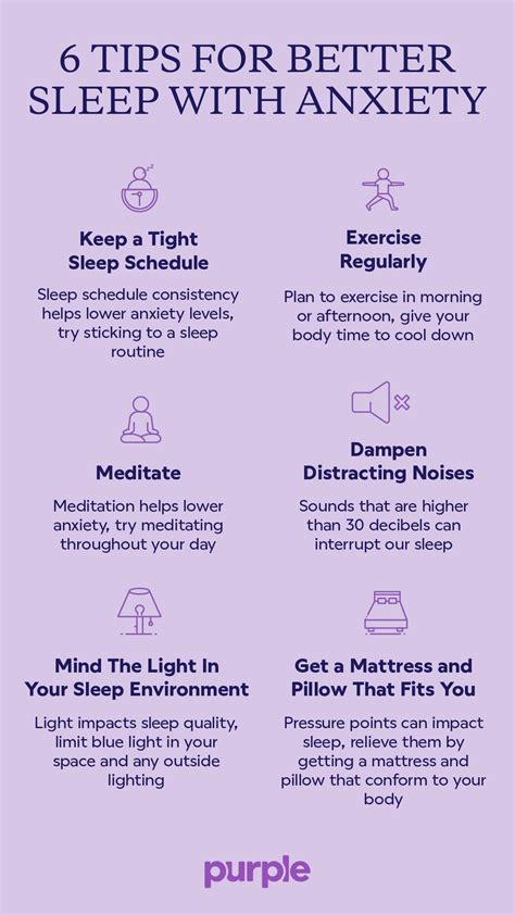 Sleep And Anxiety 8 Tips Plus Causes Purple
