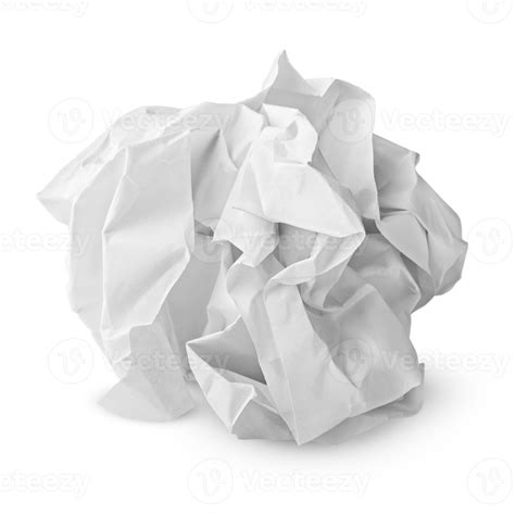 Crumpled Paper Ball 990671 Stock Photo At Vecteezy