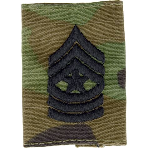 Army Rank Command Sergeant Major Sgm Gore Tex Ocp 2 Pc Enlisted