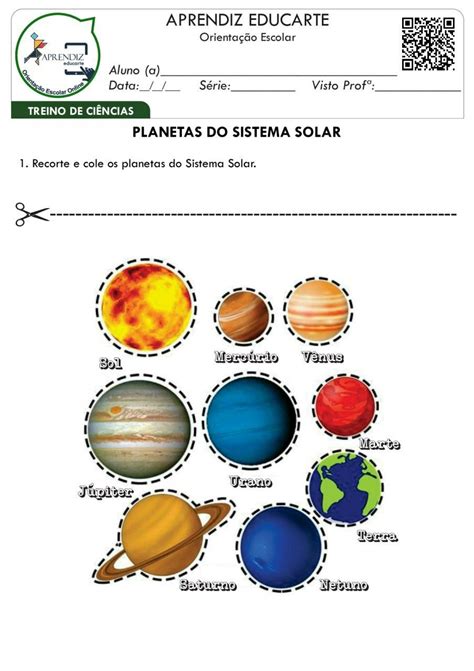 Exercicios Sobre O Sistema Solar