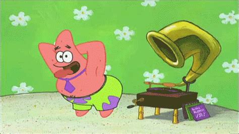 Patrick Star Dancing  By Spongebob Squarepants Find And Share On Giphy