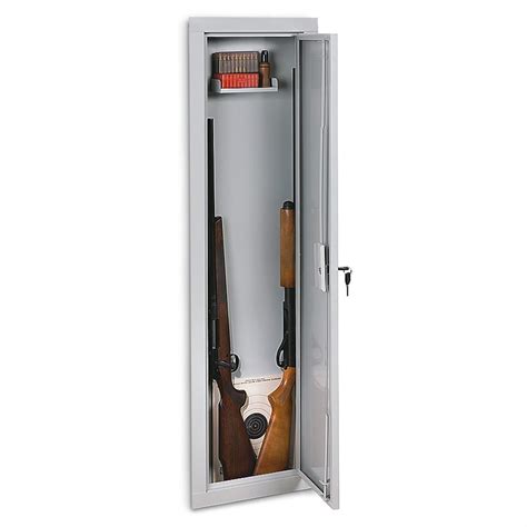 Stack On In Wall Gun Cabinet 161400 Gun Safes At Sportsmans Guide