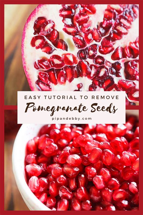 2 they are also excellent sources of fiber, vitamin c, and potassium. How To Easily Remove Seeds From a Pomegranate | Recipe in 2020 | Pomegranate how to eat ...