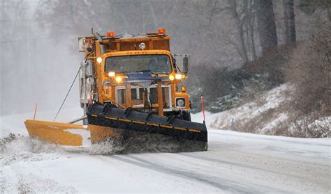 Winter Storm Hercules Hits Central New York Snow Plow Snow Plow