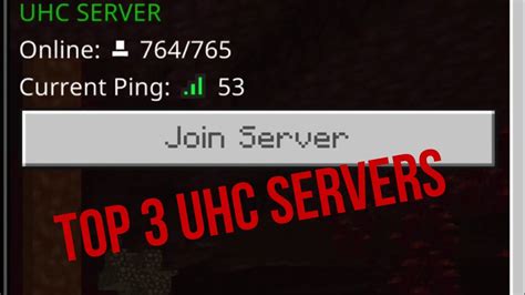 Top 3 Uhc Servers For Minecraft Bedrock Edition Youtube