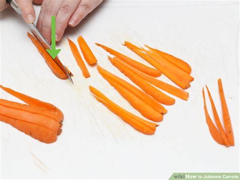 Sep 25, 2020 · another way to go, if you just want to test a recipe out, and you aren't sure about the investment, is to use a julienne peeler. 3 Ways to Julienne Carrots - wikiHow