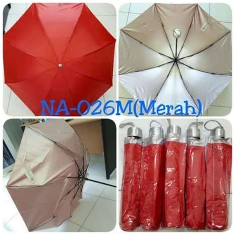 Jual Payung Lipat Nagoya 026 Payung Lipat 3 Kecil Polos NF 026 Shopee Indonesia