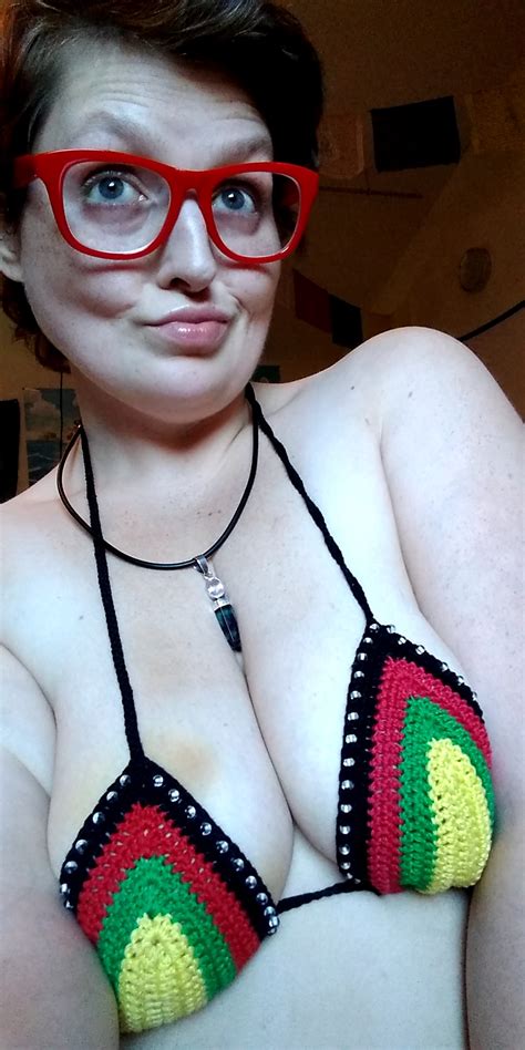Crocheted Bikini Top Matches My Glasses Porno Photo Eporner