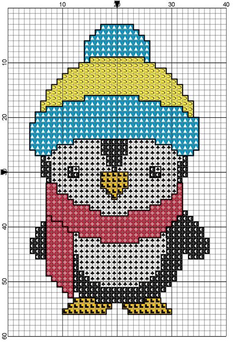 We're glad to see that you found us! Penguin Cross Stitch Pattern