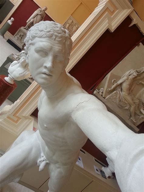 Guy Takes Photos From A Certain Angle To Make It Look Like Statues Are