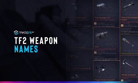 Tf2 Weapon Names
