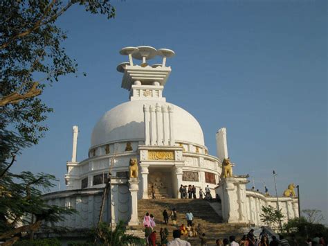 Shanti Stupa Dhauli Get The Detail Of Shanti Stupa On Times Of India