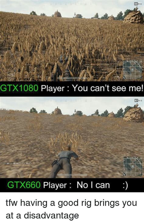 Gtx 1080 Player You Cant See Me Gtx660 Player No I Can