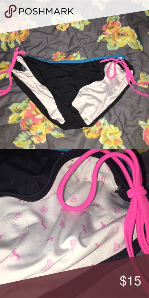 Victorias Secret Pink Bikini Bottoms Has Pink Symbols Inside Match It
