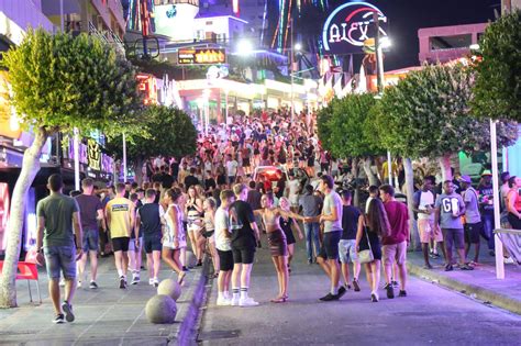 more than 100 boozy revellers fined in magaluf for having sex in public or stripping in the street