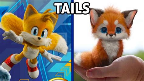 Sonic The Hedgehog 2 Characters In Real Life 🦔💥 Zizo List In 2022