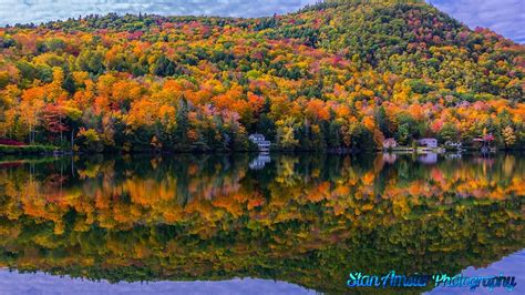 Stan Amster Photography Autumn Reflection At Harvey Lake In Barnet