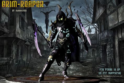 Summoners Grim Reaper Fan Art For Poser Store Products Store