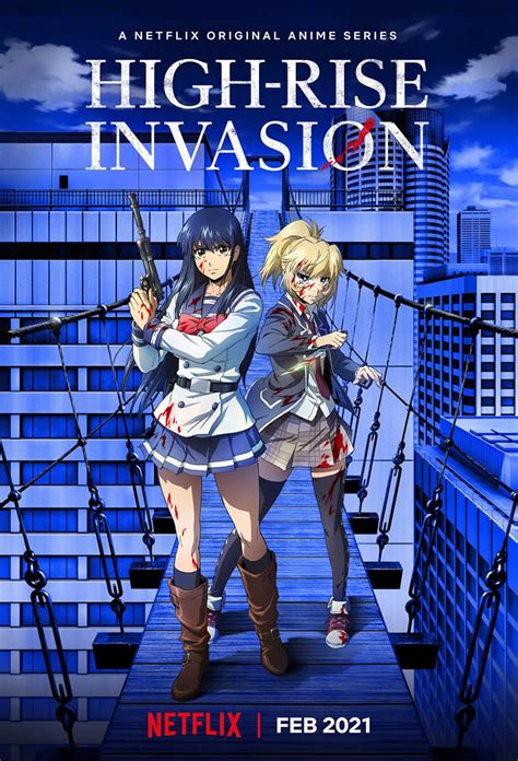 High Rise Invasion Nuova Serie Anime Netflix