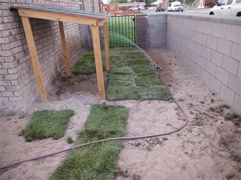 The polyethylene cover provides shelter from natural elements. My Garden - Our Life: Grass Update