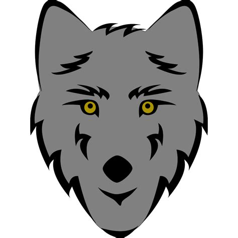 Wolf Head Stylized PNG, SVG Clip art for Web - Download ...
