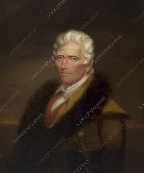 Daniel Boone American Pioneer And Frontiersman Stock Image C056