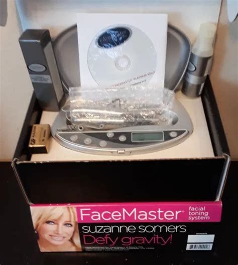 SUZANNE SOMERS FACEMASTER Beverely Hills Facial Toning System 300029 B