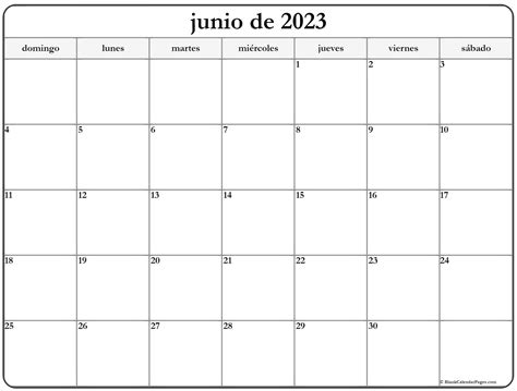 Junio De 2023 Calendario Gratis Calendario Junio