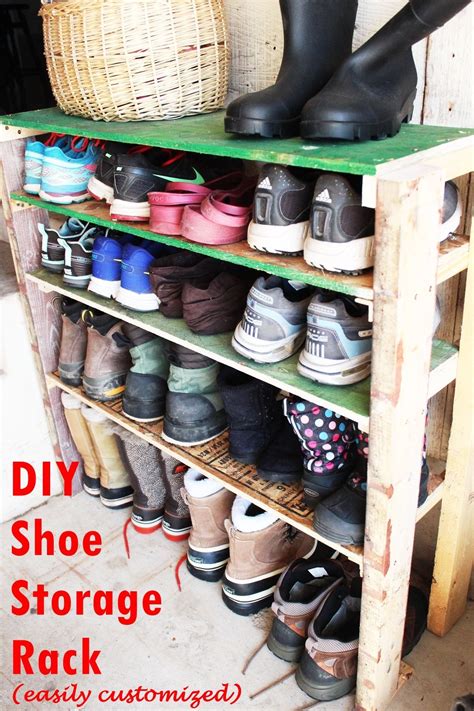 Coordinate tools, lawn care equipment and more in spacious garage closets. 20 DIY Shoe Rack Ideas For The Perfect Entryway Makeover
