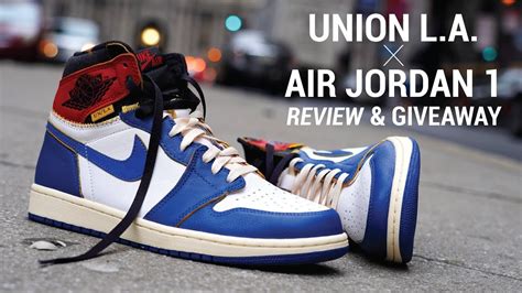 Union La Air Jordan 1 Review And Giveaway Youtube