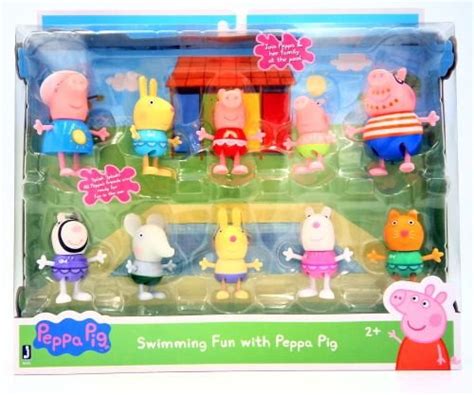 Peppa Pig 10 Figure Pool Party