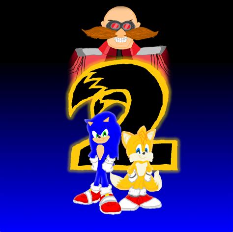 Sonic And Tails Vs Jim Carrey Eggman Sonic 2 4 8 22 Sonic The