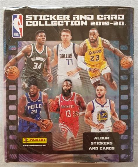 Panini Nba Basketball Sticker Box 2019 20 50 Packs Mit 250 Stickern