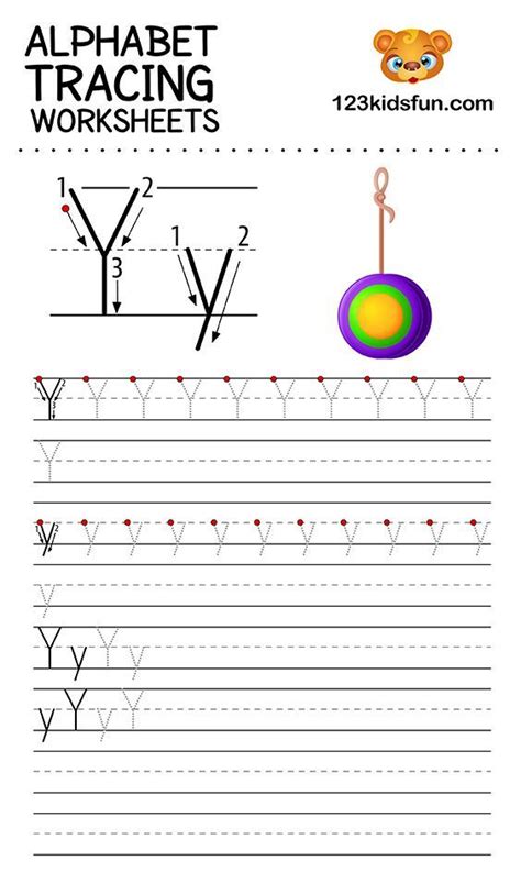 Alphabet Tracing Worksheets A-Z free Printable for Kids. | 123 Kids Fun