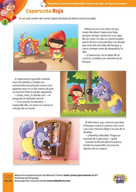 Entonces comienza la aventura de la pequeña en el universo del principito. Calaméo - Caperucita Roja